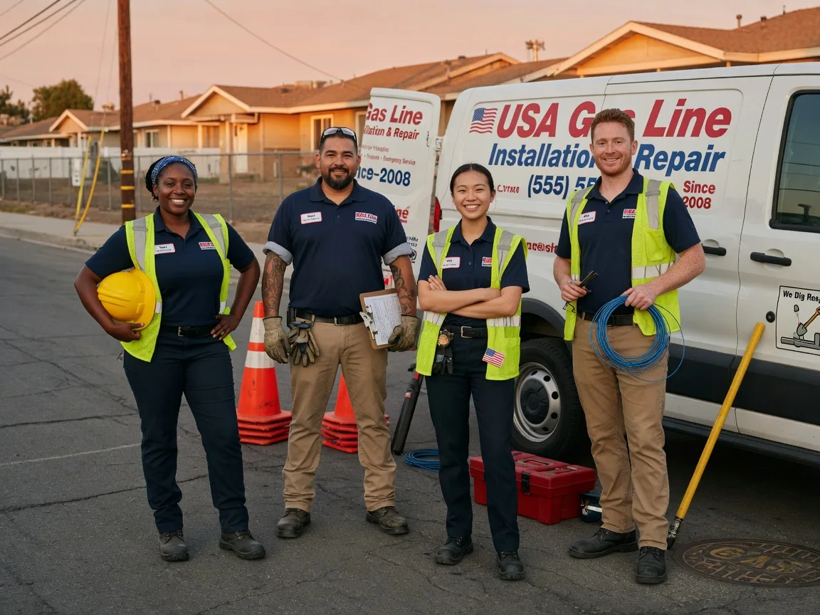 Gas Line Installation company in Mercedes, TX